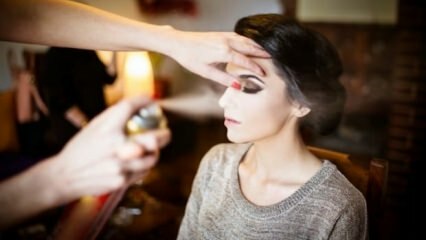 Bagaimana cara membuat makeup stabilizer semprot di rumah?