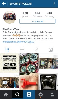 Anda dapat mengembangkan kehadiran yang hebat di Instagram dengan menggunakan tautan di bio Anda untuk terhubung ke halaman arahan, kumpulkan prospek, promosikan situs e-niaga Anda, dapatkan pelanggan blog Anda, kumpulkan entri untuk hadiah, dll.