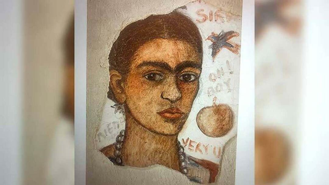 Potret diri Frida Kahlo