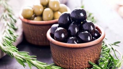 Bagaimana cara mendapatkan garam berlebih dari buah zaitun hitam?
