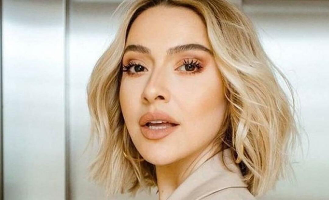 Sebuah langkah berarti dari Hadise! Di hari ulang tahunmu...