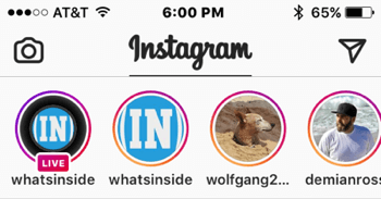 Saat Anda aktif di Instagram, pengikut Anda akan melihat 