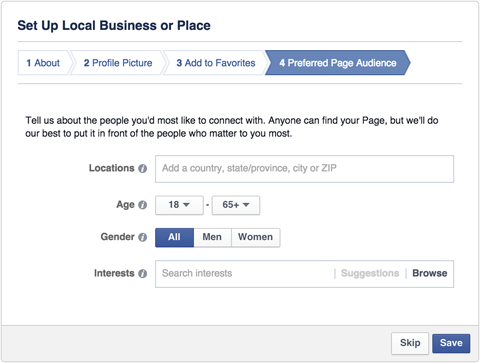 halaman bisnis lokal facebook disukai audiens