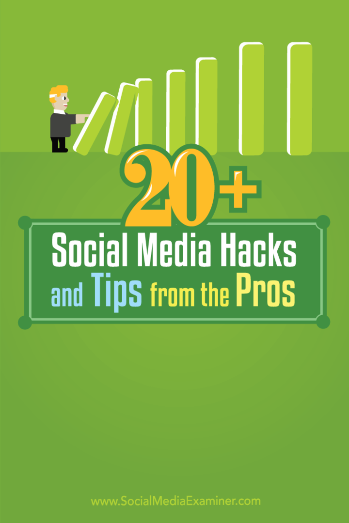 20+ Peretasan Media Sosial dan Kiat dari Para Profesional: Penguji Media Sosial