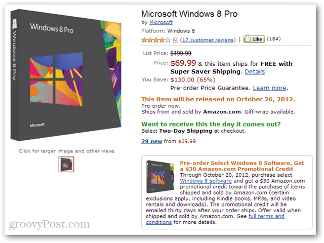 Promo diskon kode kupon Windows 8
