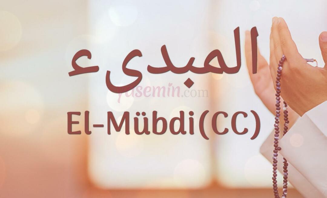 Apa arti Al-Mubdi (cc) dari Esma-ul Husna? Apa keutamaan nama yang hanya dikaitkan dengan Allah?