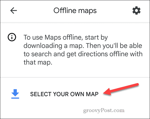 Membuat peta Google Maps offline