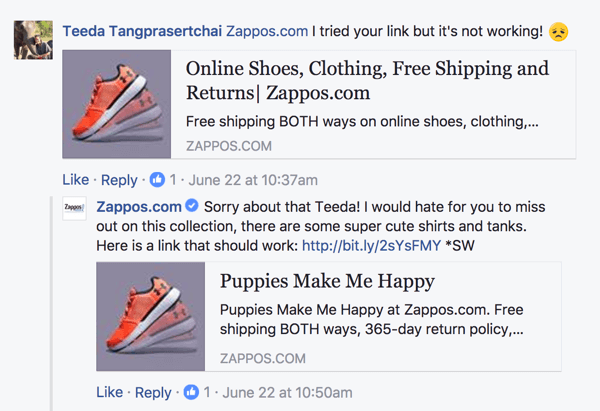 Zappos dikenal dengan budaya layanan pelanggan mereka.