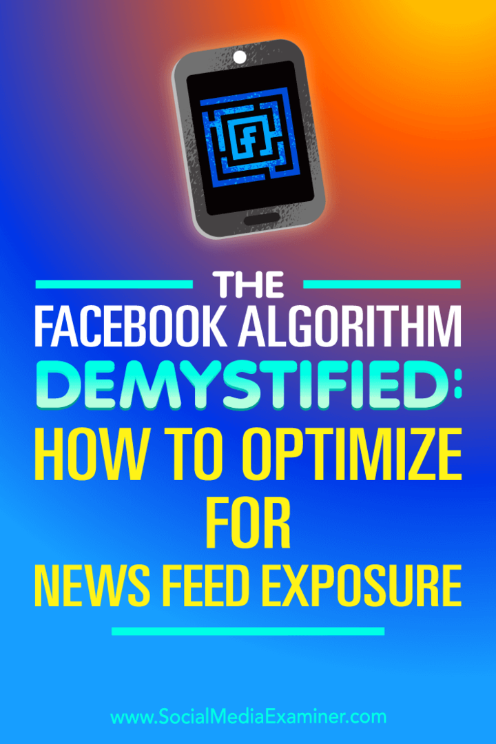 Algoritma Facebook Dibongkar: Bagaimana Mengoptimalkan Paparan Umpan Berita: Penguji Media Sosial