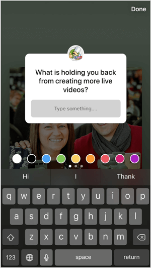 Tambahkan stiker pertanyaan ke cerita Instagram Anda untuk mengumpulkan audiens Anda dengan cara yang tidak mengganggu.