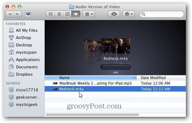 Konversi Video ke File Audio Pada Mac dengan iTunes