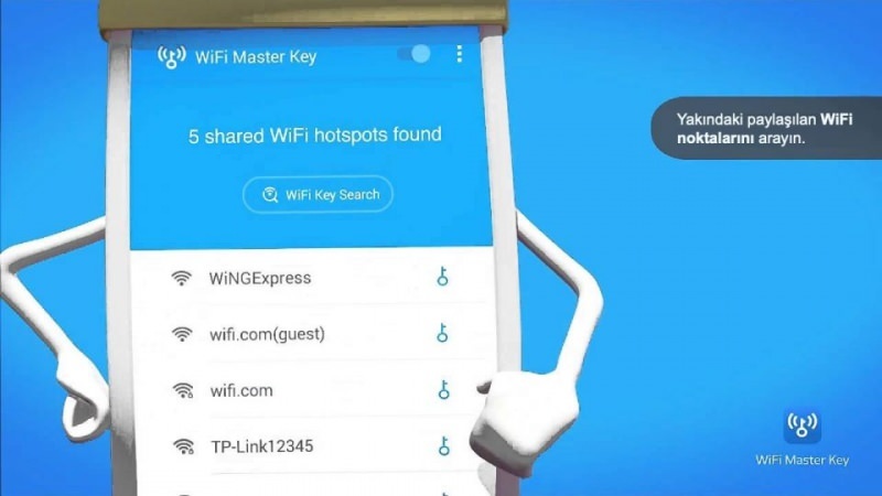 Kunci master Wifi