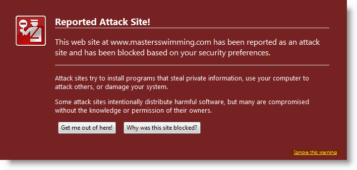 Peringatan Firefox - Situs Serangan Dilaporkan Terdeteksi