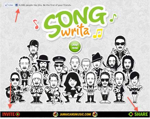 permainan menulis lagu musik Jamaika