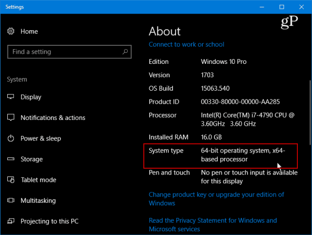 Versi Windows 10