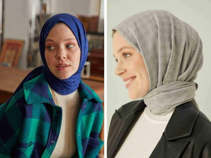 model selendang kasmir hijab wanita 