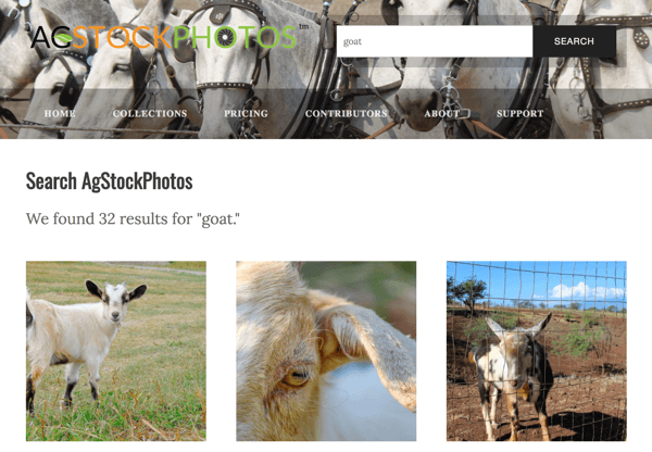 AgStockPhotos menampilkan foto bertema pertanian.