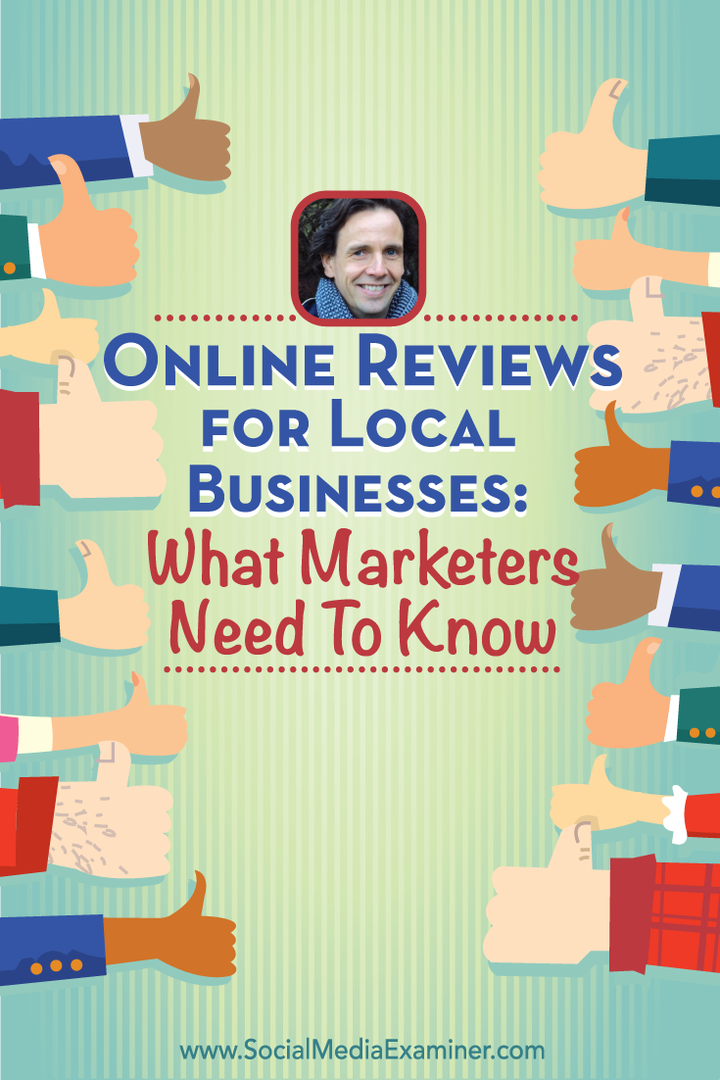 Ulasan Online untuk Bisnis Lokal: Yang Perlu Diketahui Pemasar: Pemeriksa Media Sosial