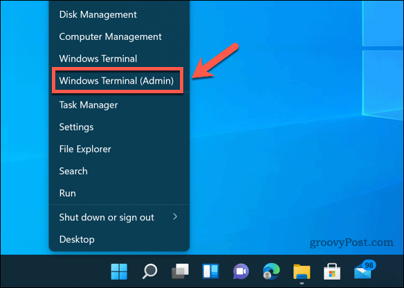 Membuka Terminal Windows di Windows 11