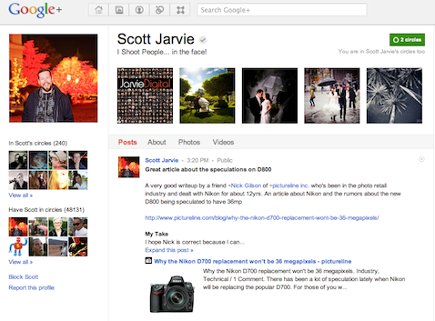 jarvie halaman google +