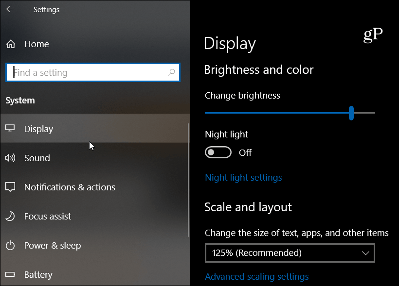 Tampilan Desain Lancar Windows 10
