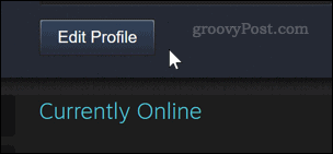 Mengedit profil Steam