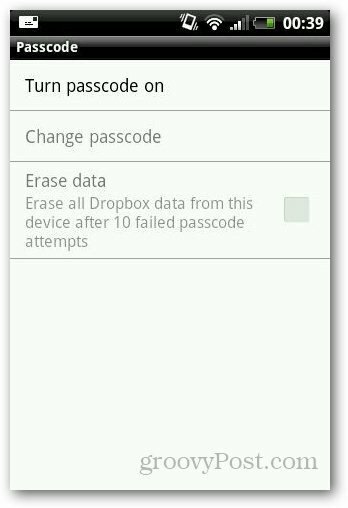 Lindungi Password Dropbox 3