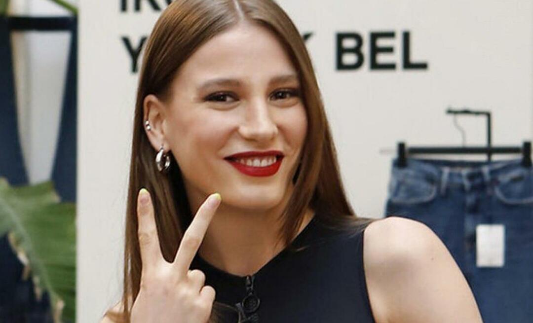 Serenay Sarıkaya membuang-buang uang dan mengiriknya! Membayar banyak uang untuk dompet kecil