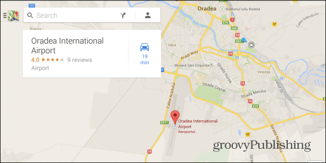 Google Maps menyimpan peta