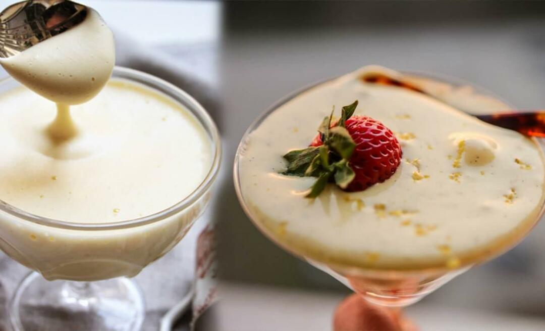 Apa itu Saus Sabayon dan bagaimana Saus Sabayon dibuat? Saus tiramisu Zabaglione