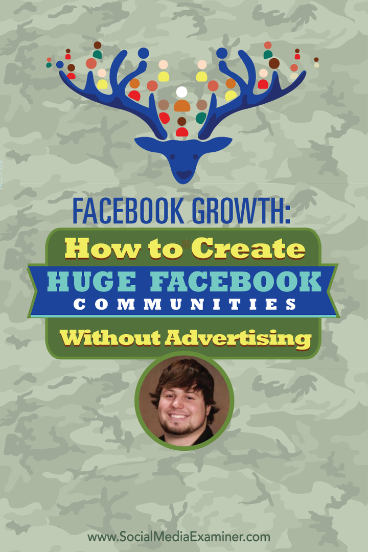 Pertumbuhan Facebook: Cara Membuat Komunitas Facebook Besar Tanpa Iklan: Penguji Media Sosial