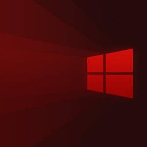 Logo Windows 10 Merah