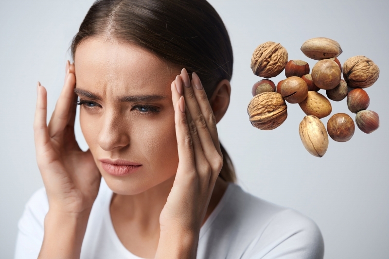 kadar kortisol yang tinggi sering menyebabkan stres sakit kepala, di mana makanan yang kaya omega 3 dapat dikonsumsi