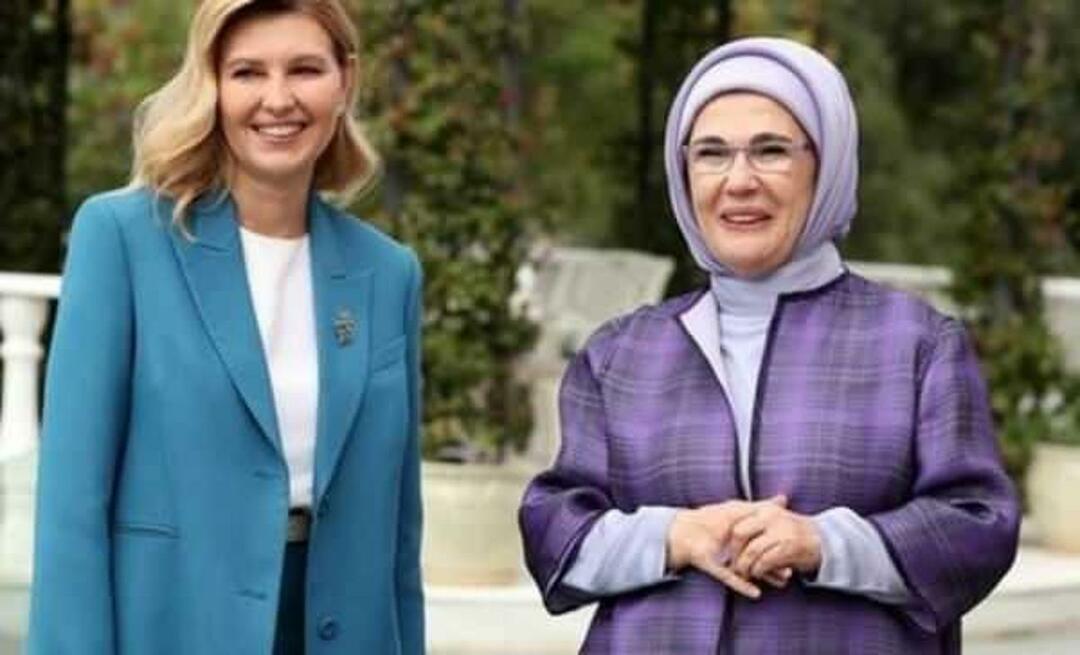 Olena Zelenska berterima kasih kepada Ibu Negara Erdoğan atas apa yang telah dia lakukan untuk anak yatim piatu di Ukraina!