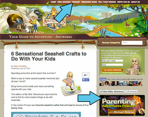 petualangan parenting ditautkan di beranda mykidsadventures.com
