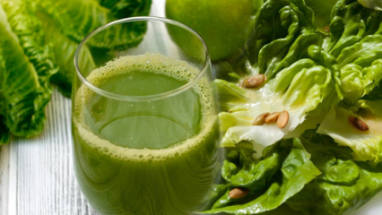 Apa manfaat selada? Apa yang dilakukan minum jus selada secara teratur?