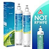 Waterdrop NSF 53 & 42 Bersertifikat Filter Air Kulkas, Kompatibel dengan GE RPWF (Tidak RPWFE), Canggih, Pak 2