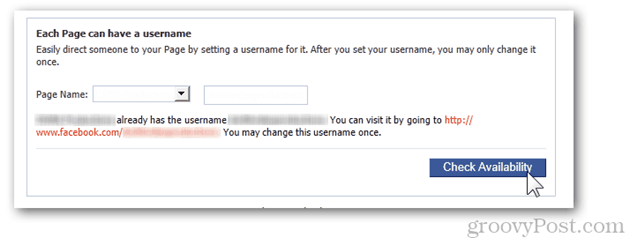 pengaturan halaman facebook nama pengguna mengubah nama pengguna setiap halaman dapat memiliki ketersediaan nama halaman nama cek