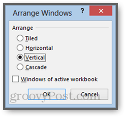 Arange windows workbook aktif excel 2013