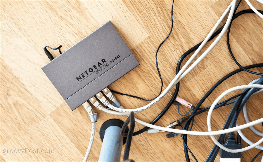 router rumah yang terhubung