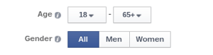 iklan facebook menargetkan jenis kelamin usia