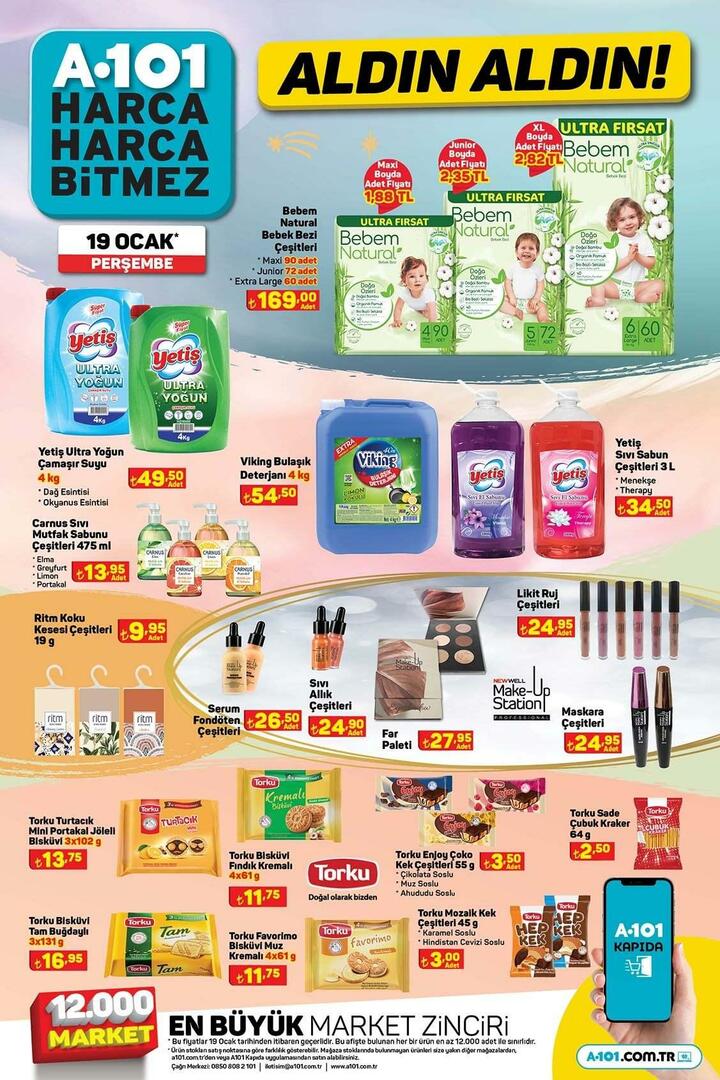 A101 19-23 Januari 2023 produk diskon