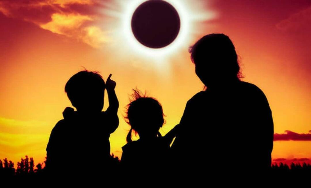 Jam berapa gerhana matahari? Bisakah itu ditonton dari Turki? tanggal gerhana matahari 2022