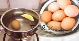 Jika Anda memasukkan lemon ke dalam air tempat Anda merebus telur... Metode ini akan sangat diperlukan