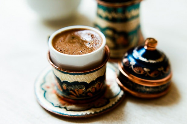 cara membuat kopi Turki
