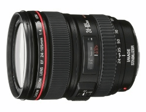 Canon EF 24 - 105mm f / 4L IS USM Lens