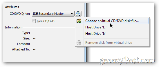 Pengaturan VirtualBox adalah file windows 8