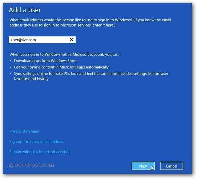 Cara Menambah dan Mengelola Pengguna Baru di Windows 8