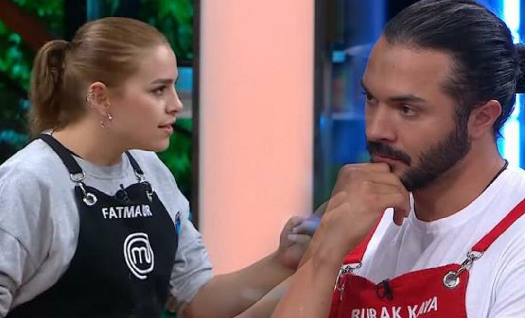 Fatma Nur dan Burak Kaya terlibat satu sama lain di MasterChef Turkey: Kamu sangat tidak sopan!