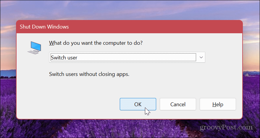 Beralih Akun Pengguna di Windows